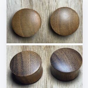 Wooden Ear Plugs 7/8 bundle